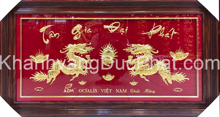 khánh vàng mừng tân gia