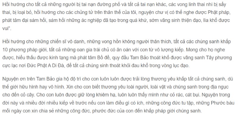 Cách tụng kinh vô lượng thọ 2