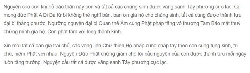 Cách tụng kinh Vô Lượng Thọ 3