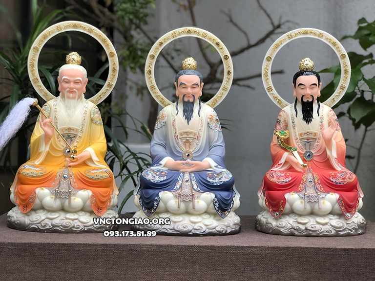 Tượng 3 Vị Tam Thanh Đạo Tổ: Ý nghĩa và cách thờ cúng