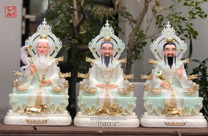 Tượng Tam Thanh Đạo Tổ được thờ để kích hoạt phong thủy